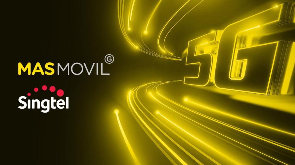 Ilustración del acuerdo entre MásMóvil y Singtel