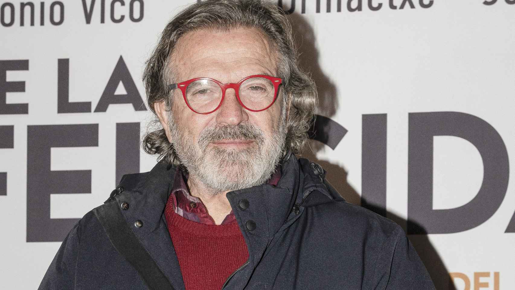 Pepe Navarro en el estreno de 'La curva de la felicidad', en Madrid, el pasado mes de enero.