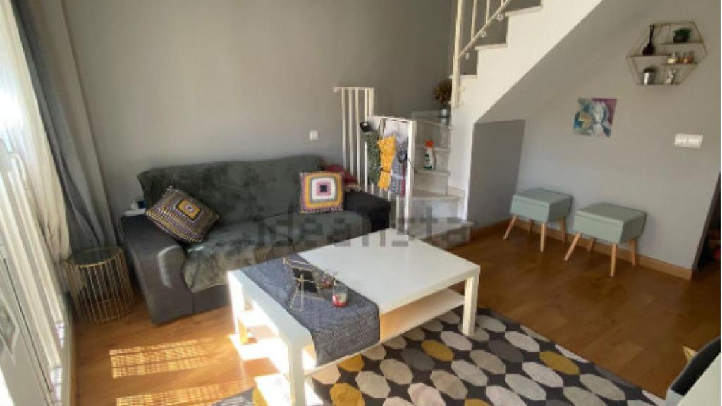 Salón del ático de Sanlúcar la Mayor.