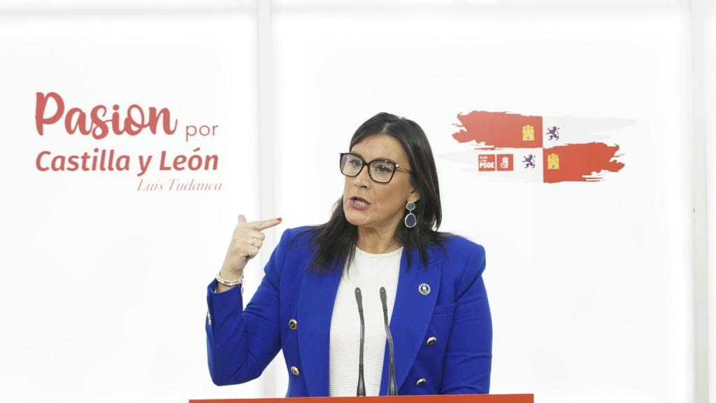 La secretaria de Organización del PSCyL, Ana Sánchez