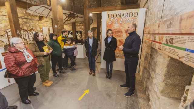 Los inventos del ingenioso Leonardo da Vinci llegan a este municipio de Burgos