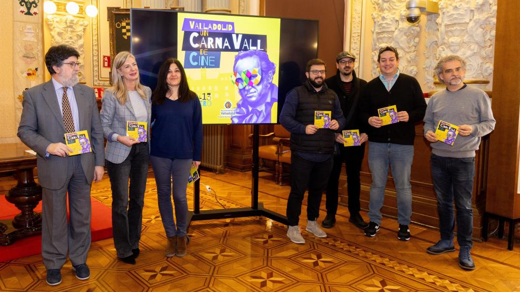 La concejala de Educación y Cultura, Irene Carvajal, presenta la programación del carnaval de Valladolid