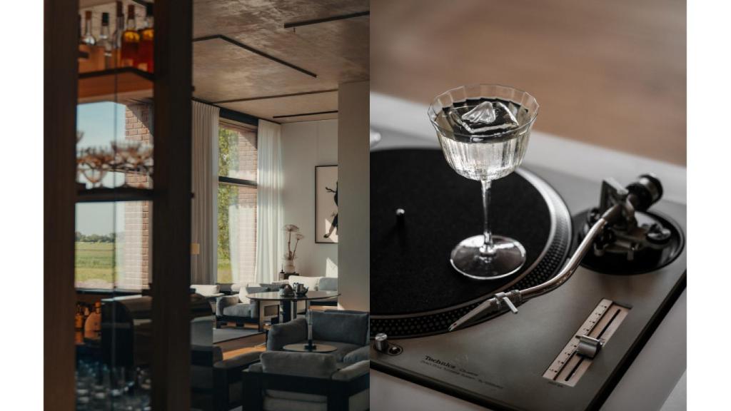 La música tiene gran peso en cada espacio del restaurante.