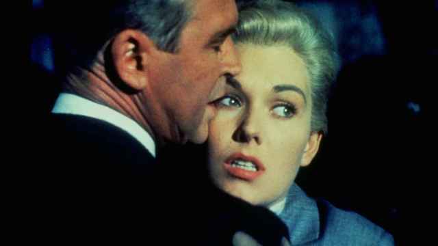 James Stewart y Kim Novak, en 'Vértigo' (Alfred Hitchcock, 1958)