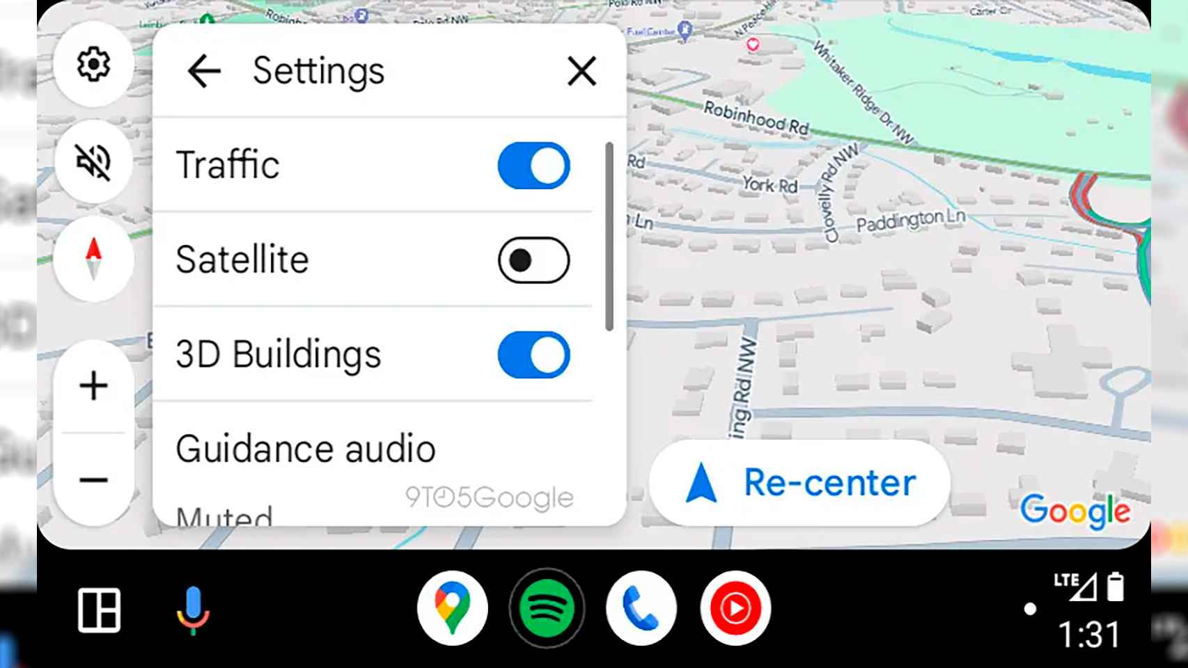 Así se ven los edificios 3D en Google Maps para Android Auto