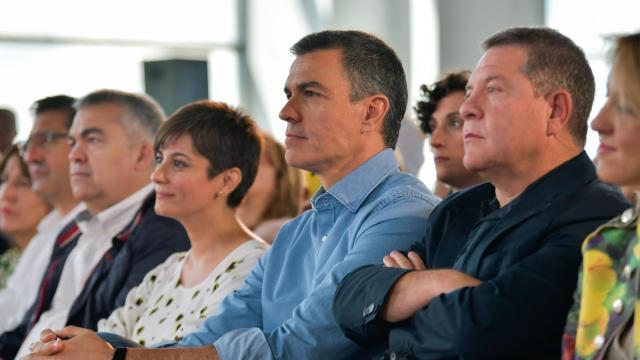 Pedro Sánchez junto a Page en una imagen de archivo. Foto: Eusebio García del Castillo / Europa Press.