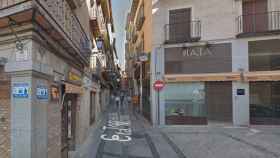 Calle del Casco Histórico de Toledo. Foto: Google Maps.