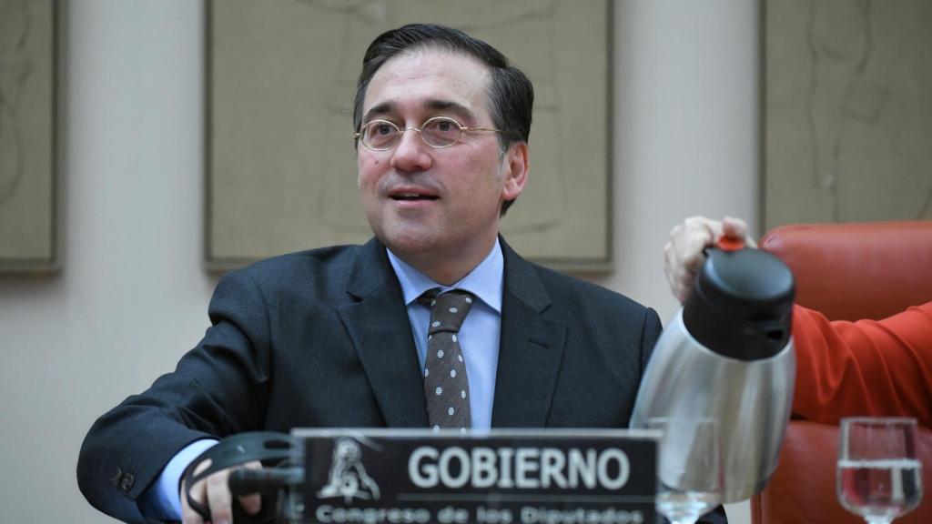José Manuel Albares este lunes en la Comisión de Cooperación Internacional para el Desarrollo del Congreso.
