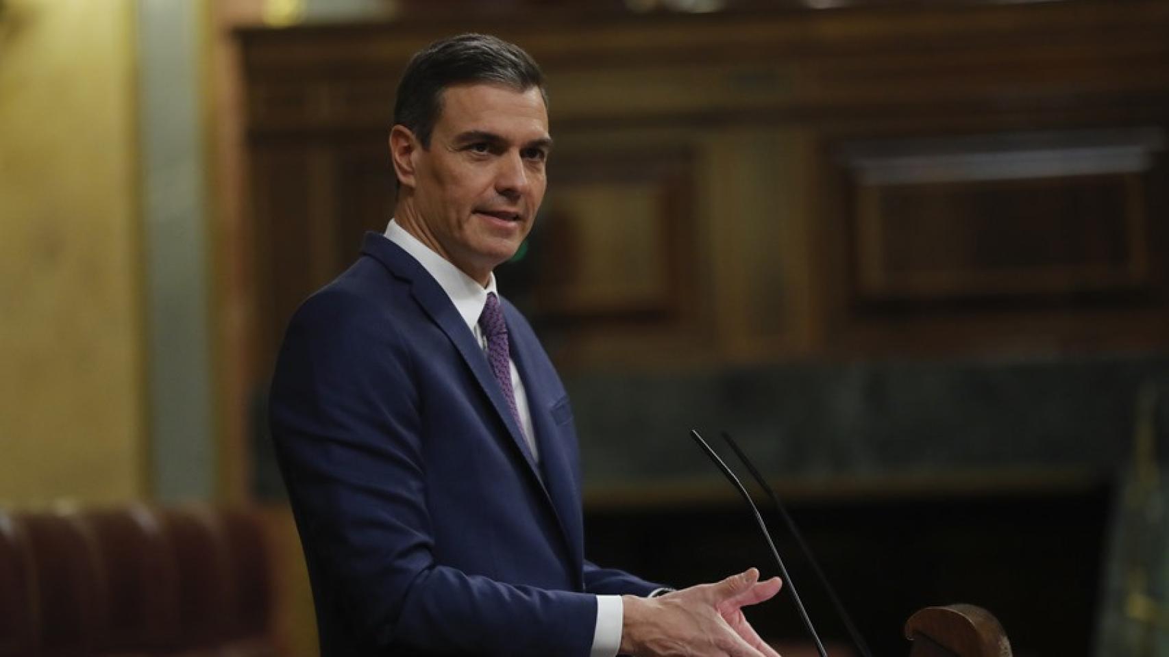 Imagen de archivo del presidente del Gobierno, Pedro Sánchez.