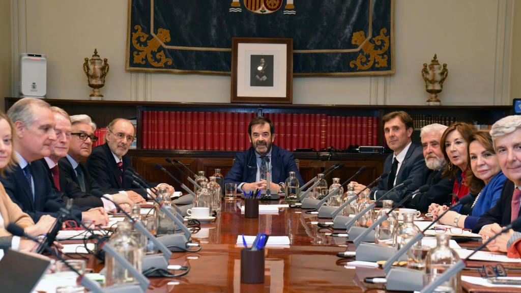Imagen de archivodel pleno del Consejo General del Poder Judicial./