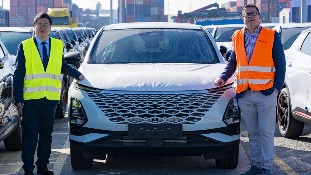 Las primeras 700 unidades de Omoda y Jaecoo llegaron a Barcelona a finales de enero.