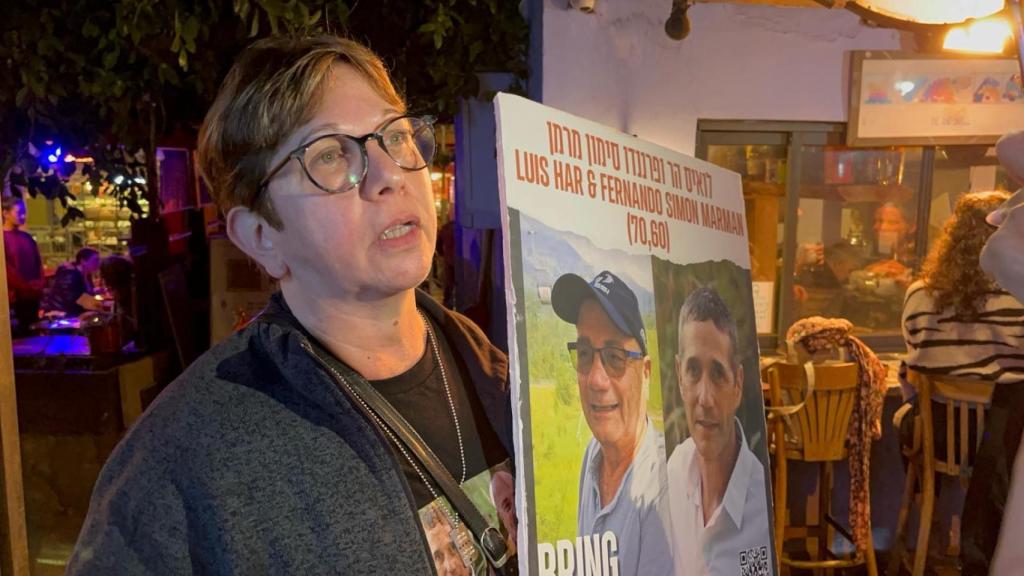 Gavriella Marman, israelí raptada por Hamás el 7-O. Hermana de Fernando Simón Marman, liberado este domingo de madrugada.