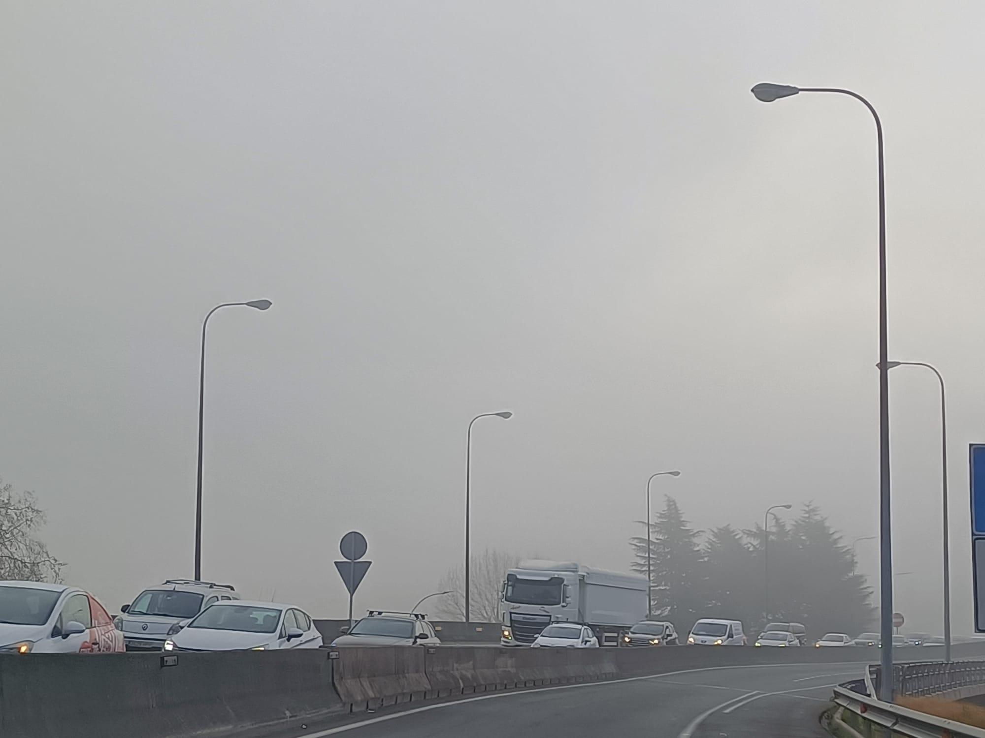 Foto: A Coruña esta mañana de 5 de febrero