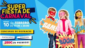 El centro comercial Parque Ferrol celebra una Fiesta de Carnaval el sábado 10 de febrero
