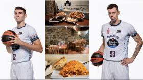 Dónde comer en Santiago de Compostela, según los jugadores del Obradoiro CAB Sergi Huguet y Álex Suárez