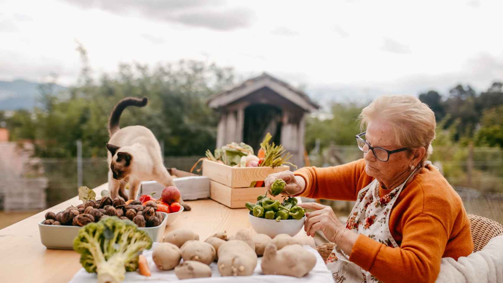 Lela, abuela de la fotógrafa Emma Ovín, en una de las muchas imágenes que posee de ella.