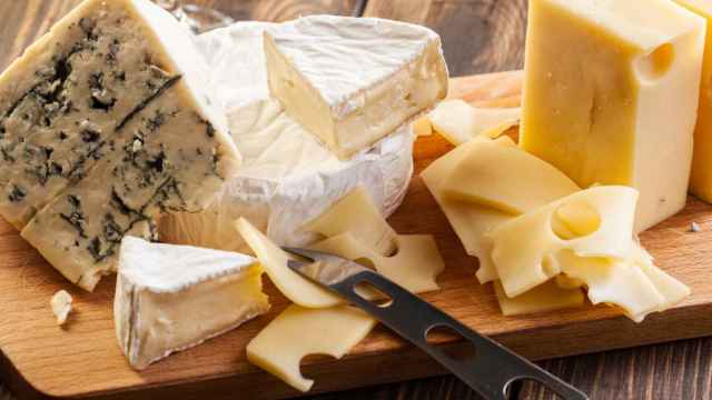 Imagen de varios tipos de quesos.