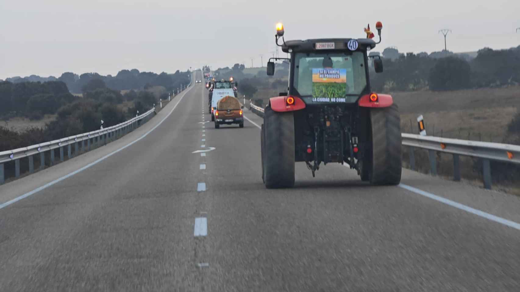 Tractorada en Zamora