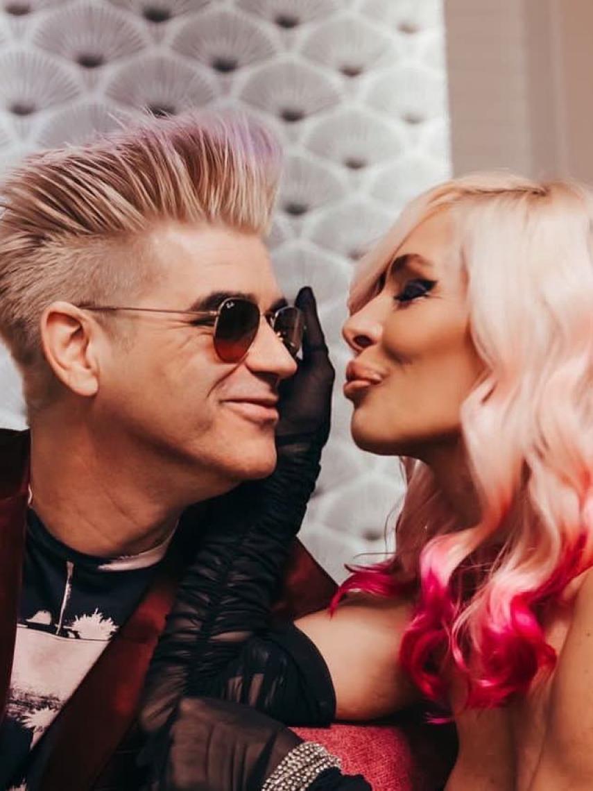 María y Mark, en una imagen de sus redes sociales.