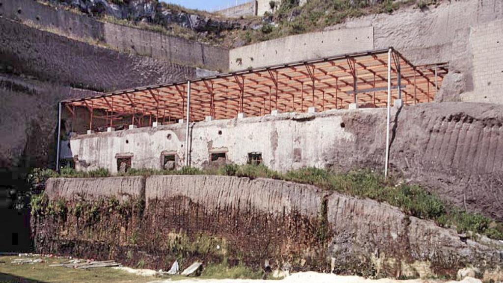 Ruinas de la villa de los papiros