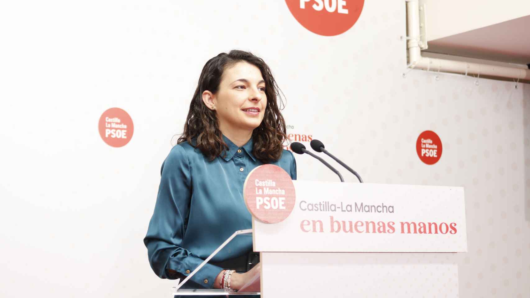 Paloma Jiménez en rueda de prensa.