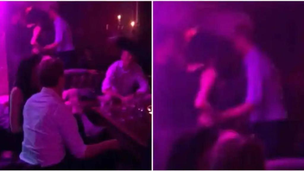 Las supuestas fotografías del príncipe Guillermo con Rose Hanbury en un club nocturno.