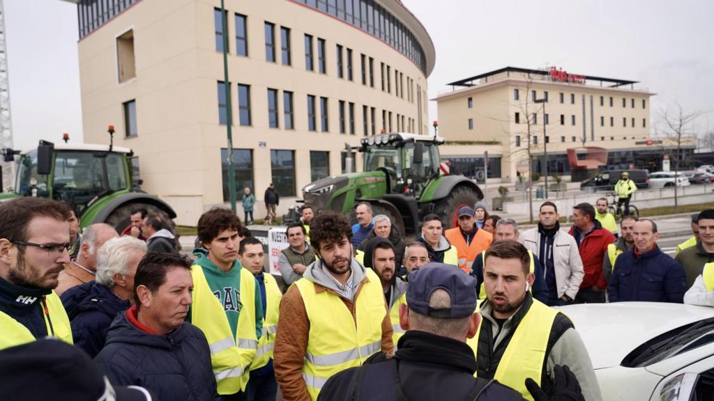 Protesta agraria en Mercaolid