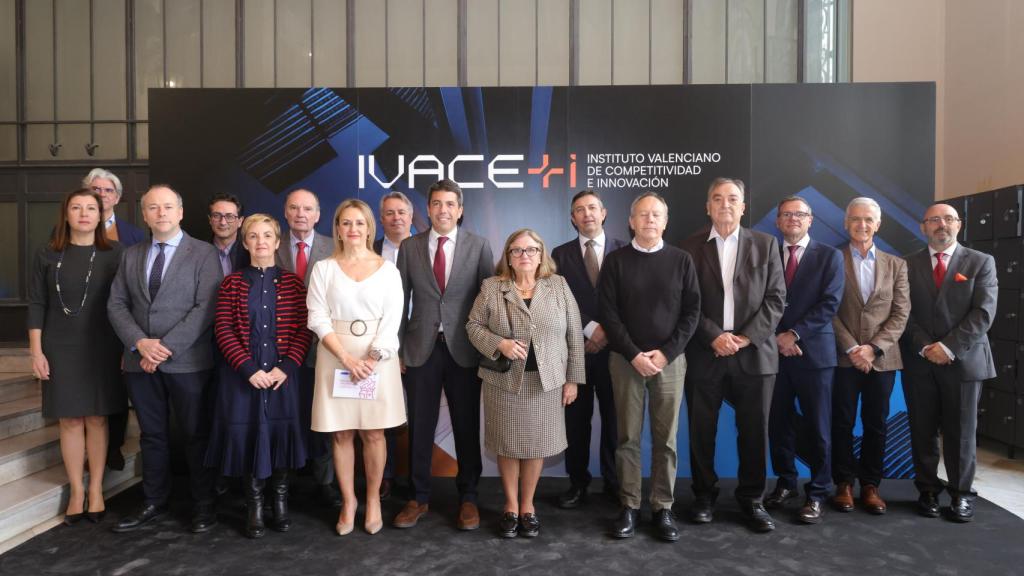 Mazón y Montes durante la presentación del nuevo organismo. EE