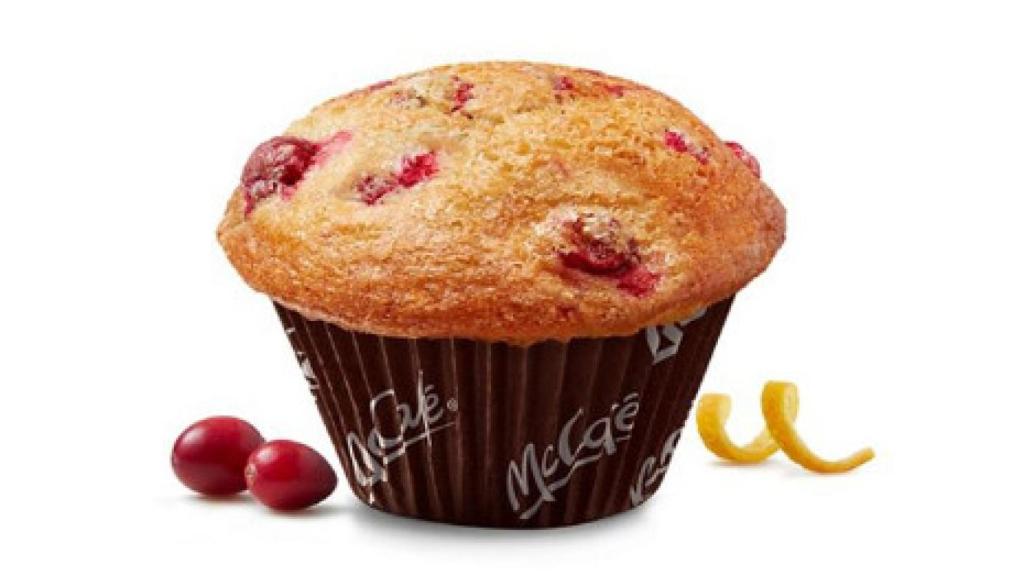 McDonald's Cranberry Orange Muffin.