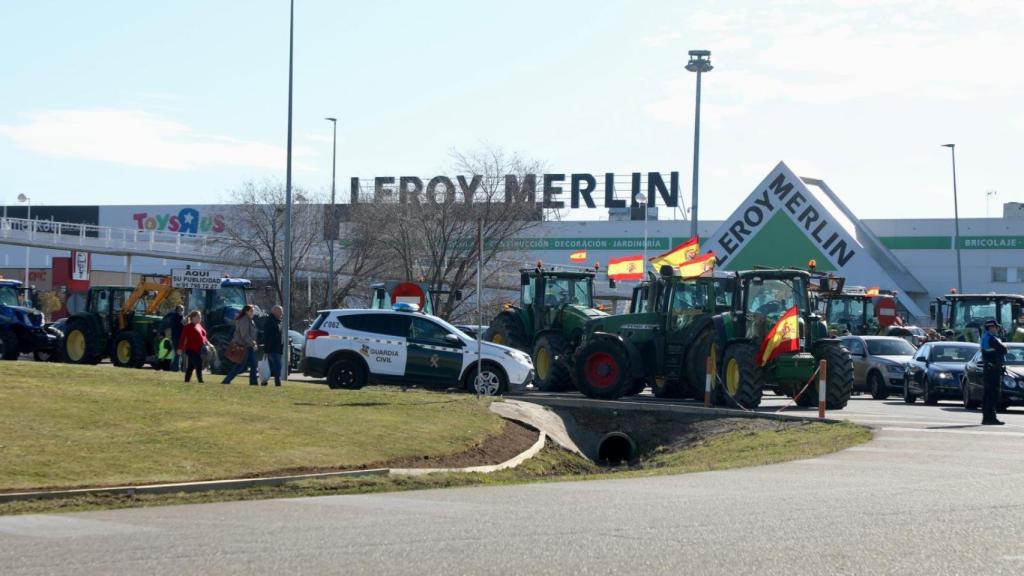 Protestas de agricultores y ganaderos en el Alfoz de Salamanca