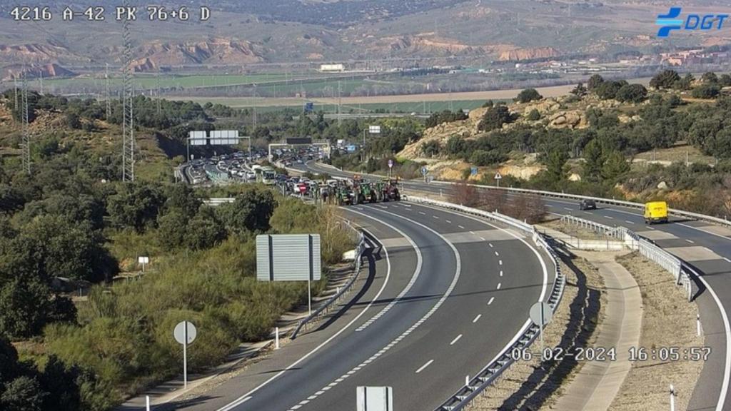 Cuesta de las Nieves en Toledo. Foto: DGT.