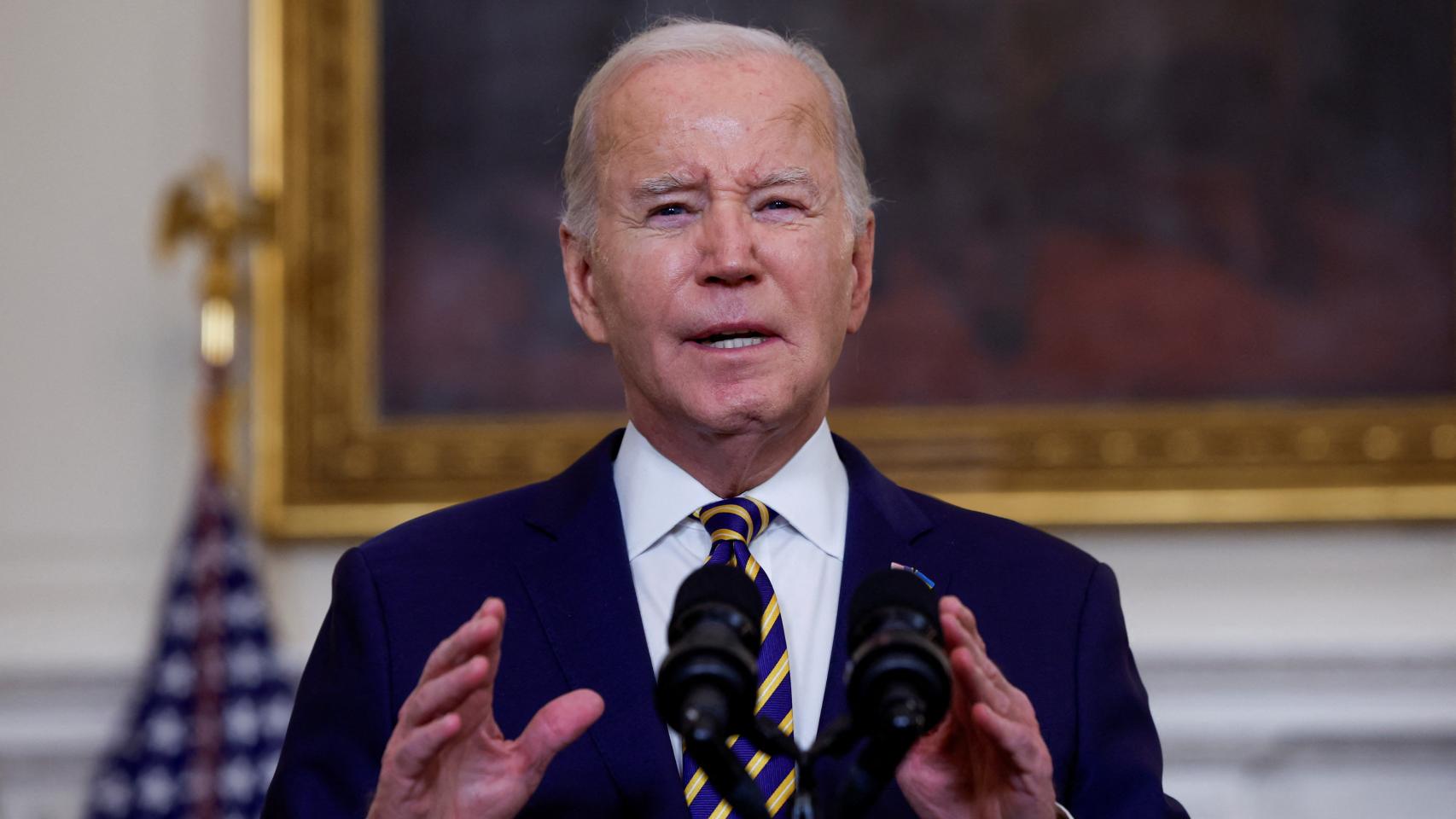 Biden insta al Congreso a aprobar la Ley de Asignaciones Suplementarias de Emergencia para la Seguridad Nacional, este martes.