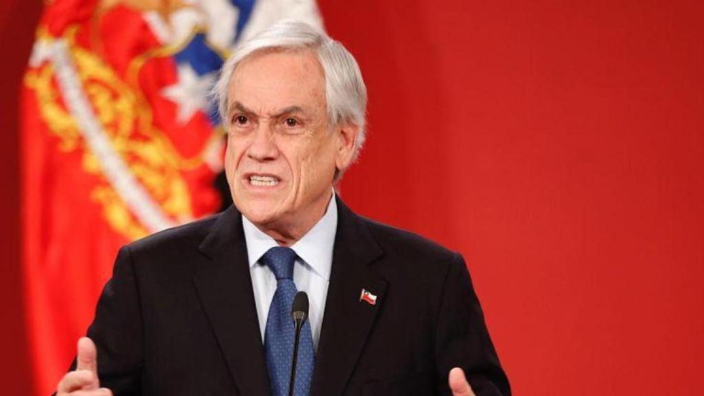 Imagen de archivo del expresidente Sebastián Piñera.