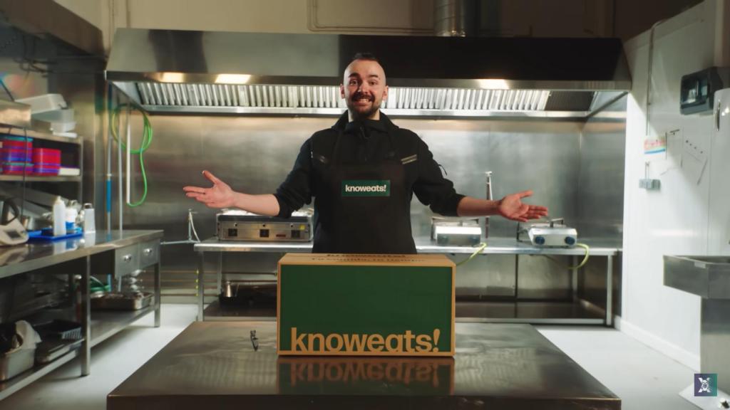 El Xokas en las instalaciones de Knoweats! de La Nucía.