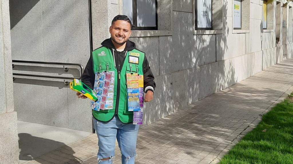 Pablo, el vendedor de la ONCE que ha repartido miles de euros en Ávila