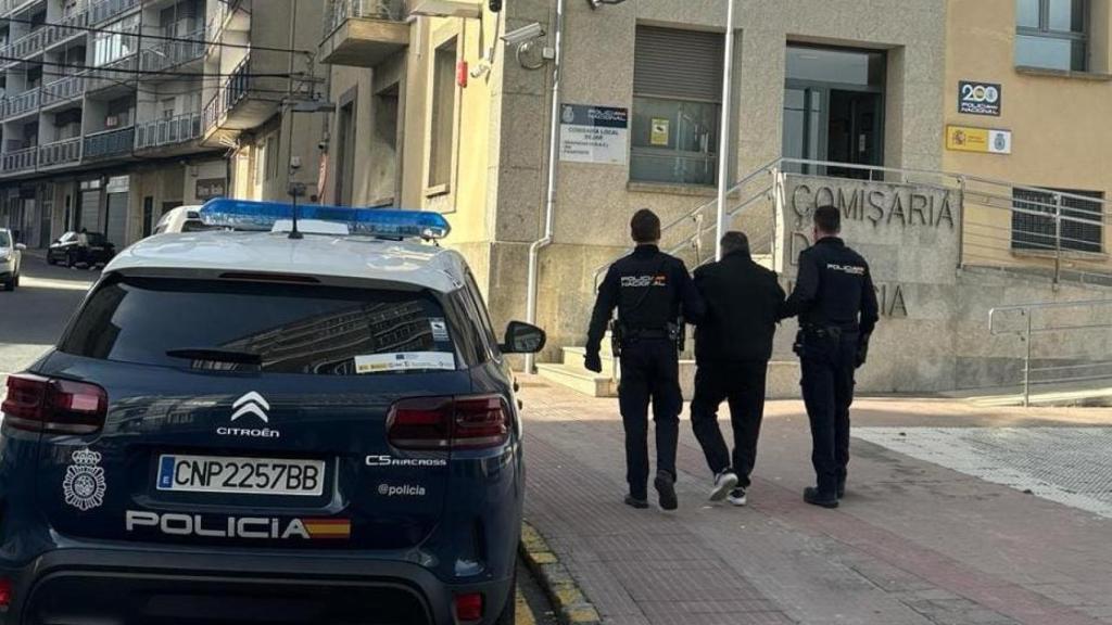 La Policía Nacional detiene en Béjar a un prófugo