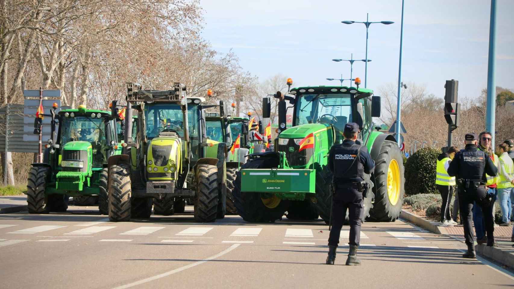 Protestas de agricultores y ganaderos en la provincia de Salamanca