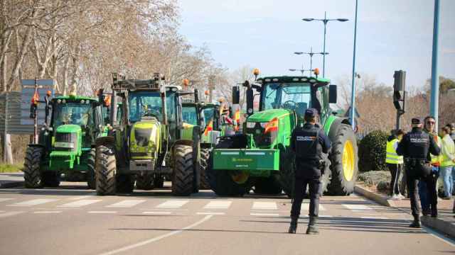 Protestas de agricultores y ganaderos en la provincia de Salamanca