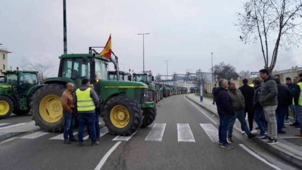 Concentraciones cerca de Mercaolid en Valladolid