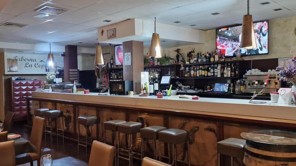 El interior del restaurante de Lorca que ha ganado el primer premio.