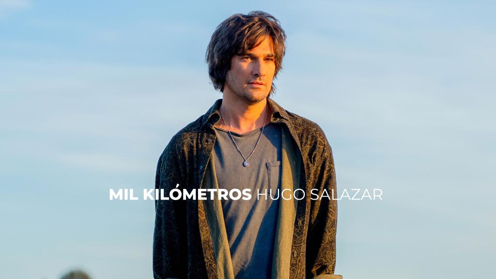 Hugo Salazar en la portada de su sencillo.