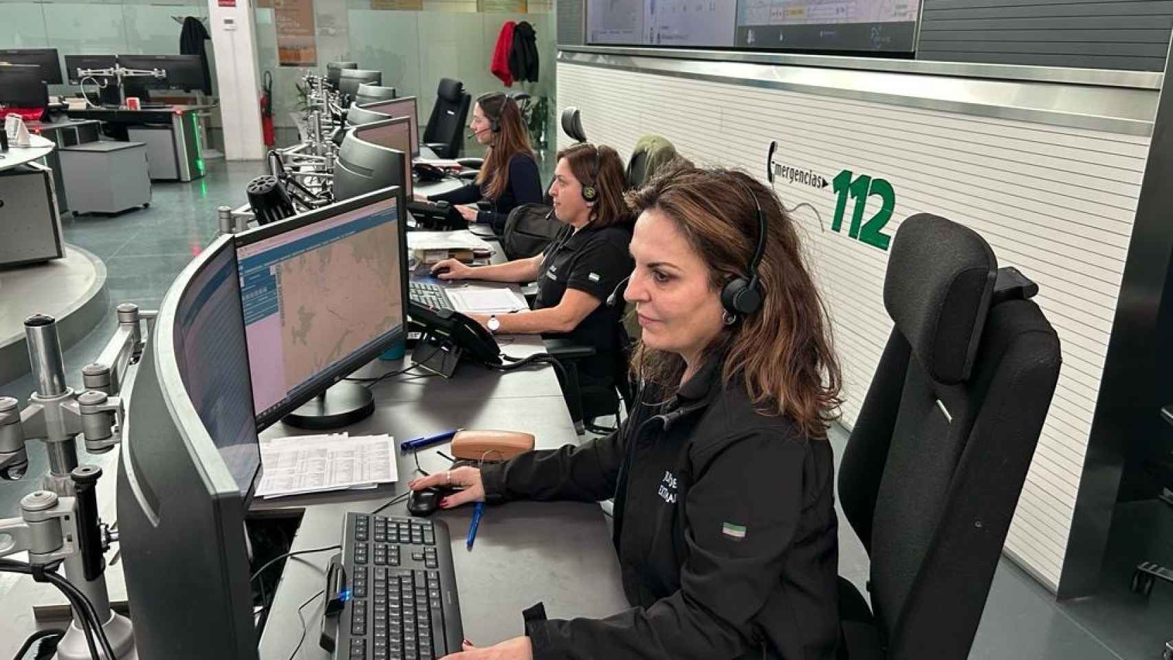 El equipamiento tecnológico es clave, por ejemplo, en el servicio de atención del 112 de Extremadura.