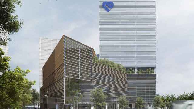 Fachada del nuevo Hospital de Barcelona de Vithas