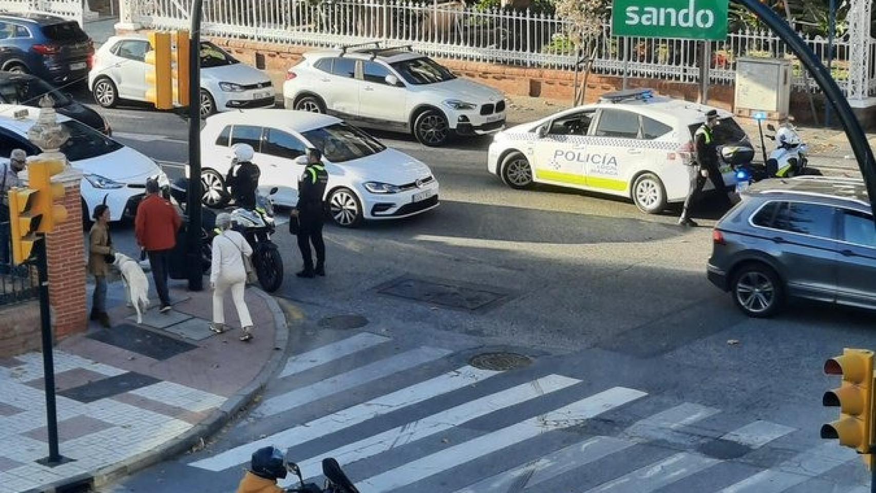 Las protestas de los agricultores llegan a Málaga Este.