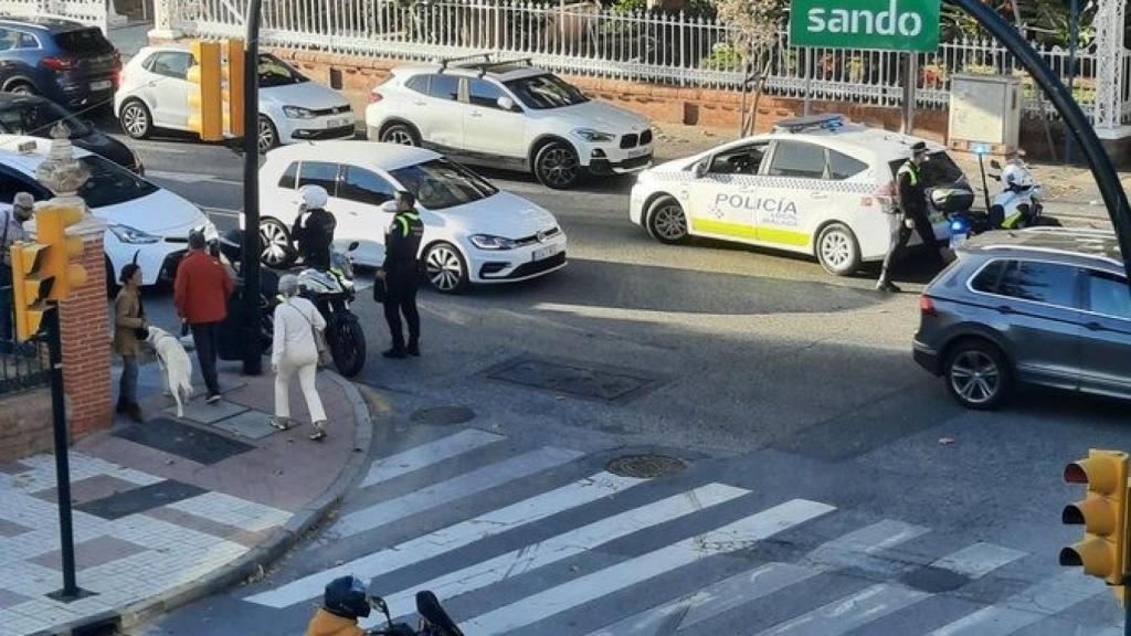 Las protestas de los agricultores llegan a Málaga Este.