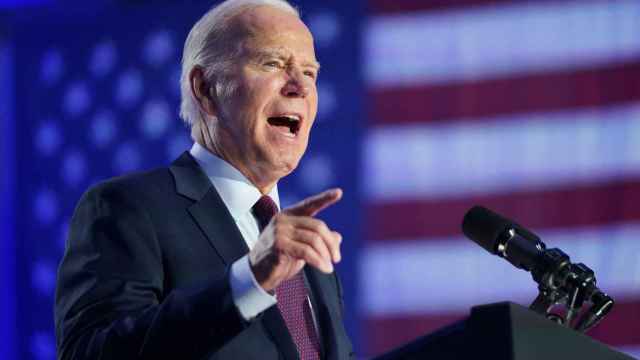 El presidente de Estados Unidos, Joe Biden, este lunes en Las Vegas durante un acto de campaña.
