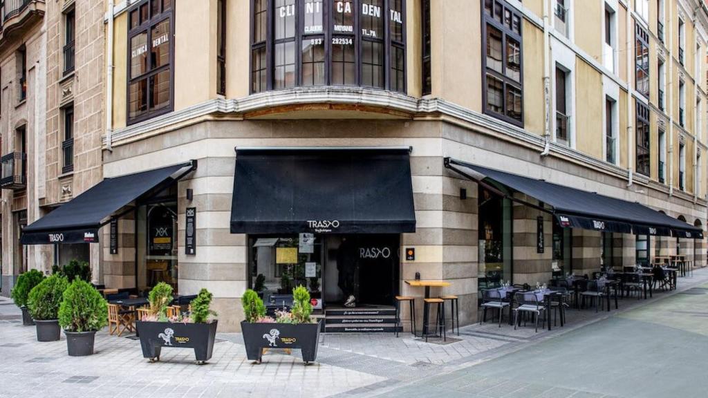La fachada del restaurante Trasto.
