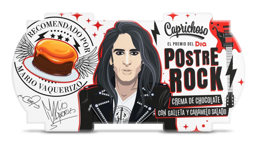 El envoltorio del postre.
