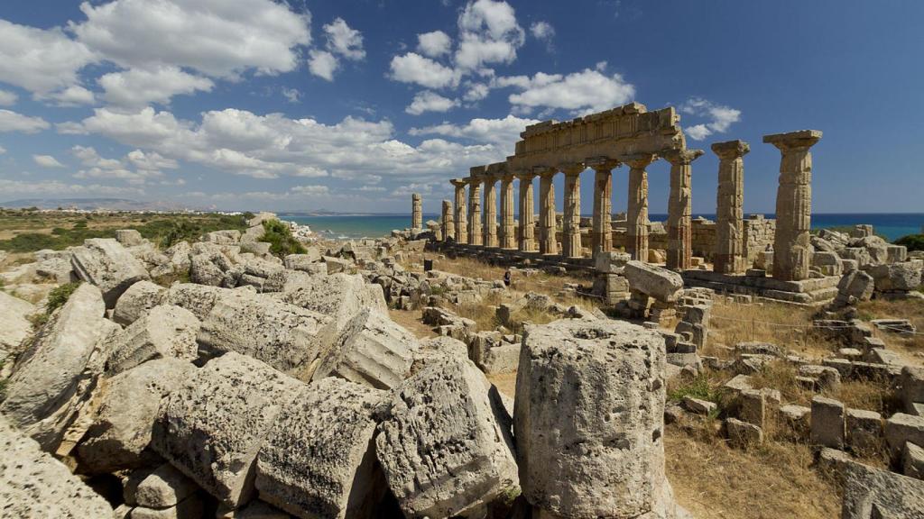 Ruinas de la ciudad griega de Selinunte, arrasada por Cartago