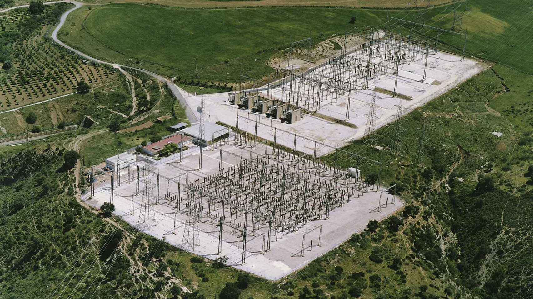 Subestación eléctrica de Endesa.
